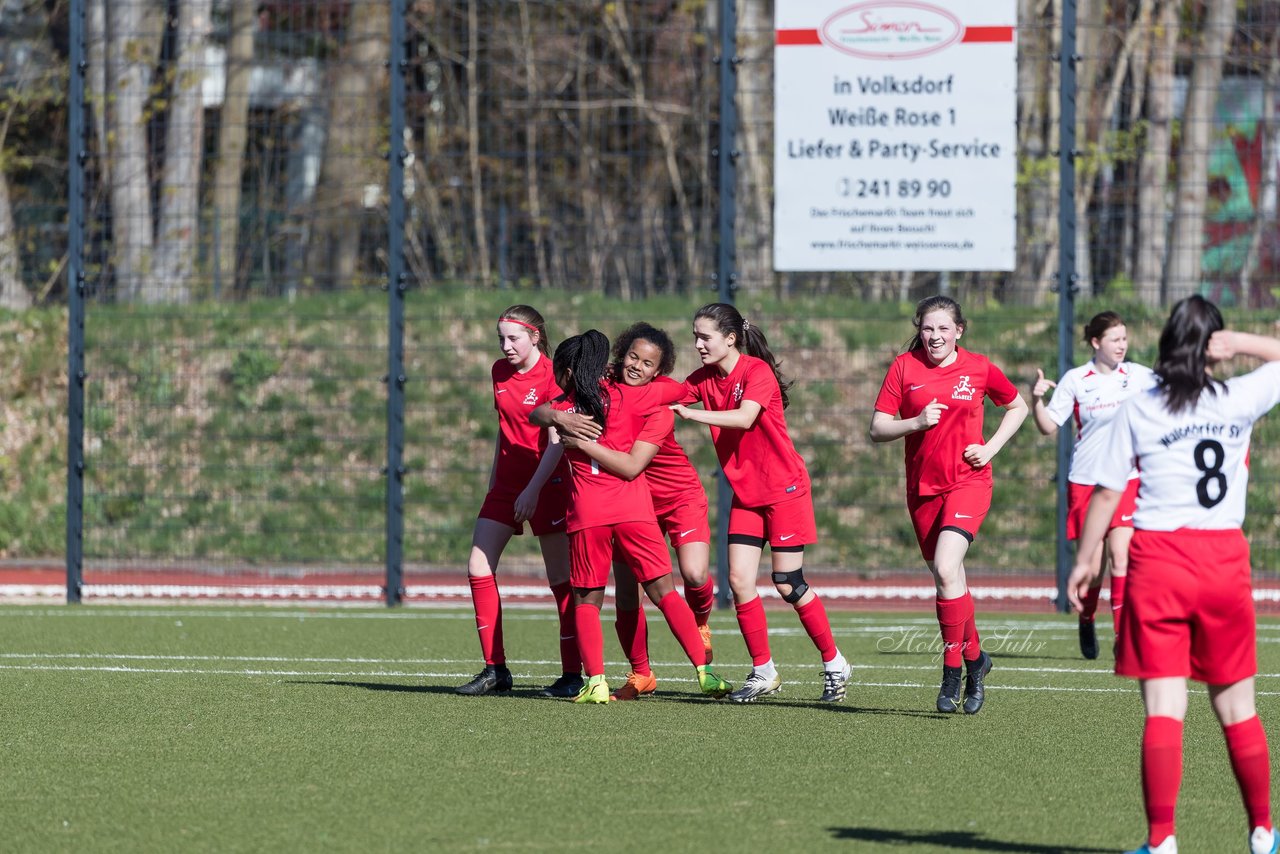 Bild 223 - wBJ Walddoerfer - Eimsbuettel : Ergebnis: 5:3